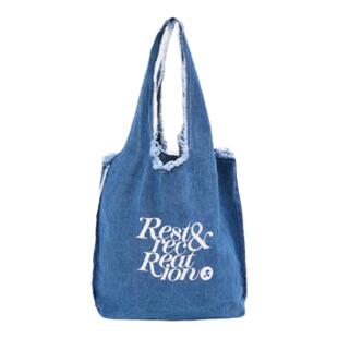 【现货】Nothing Written Narchi韩国帆布RR牛仔单肩包简约托特包