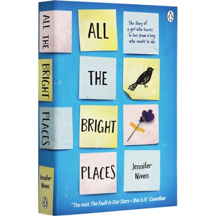 华研原版 所有明亮的地方 英文原版 All the Bright Places 全英文版青春小说 进口英语书籍