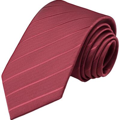 海澜之家男士红色领带礼盒装