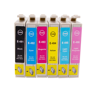 适用爱普生T0491大容量墨盒 墨水盒 PHOTO R210 R230 R310打印机