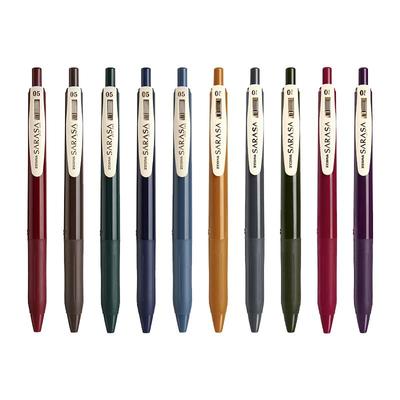 斑马按动中性笔复古JJ15可换替芯