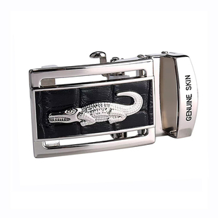 无孔无牙皮带扣头修理零件泰国鳄鱼腰带裤带无牙扣自动扣维修配件