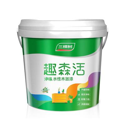 三棵树水性木蜡油家具翻新