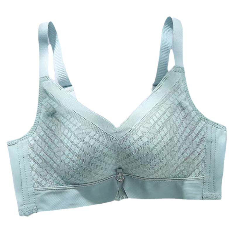 包邮俏佩花中厚款无钢圈轻氧乳棉聚拢上托调整型后四排扣内衣988