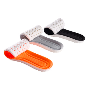 长跑减肥运动踩屎感男女款乳胶鞋垫子久站不累超软透气踩屎感鞋垫