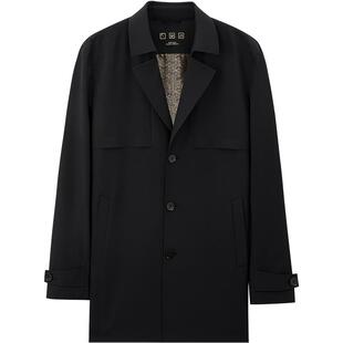 Mind Bridge2026年春男士简约西装领外套商务休闲夹克通勤风衣