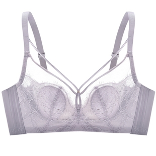 商场同款MYBODY内衣女薄款性感纯欲兔耳杯防下垂蕾丝文胸女士胸罩