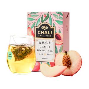 【肖战推荐】CHALI茶里公司蜜桃乌龙茶包花果茶原叶茶袋泡茶15包