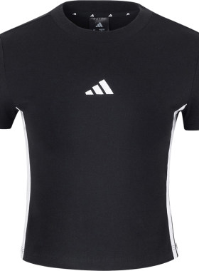 Adidas/阿迪达斯正品W 3S SJ BABY T女士短款透气短袖JY8570
