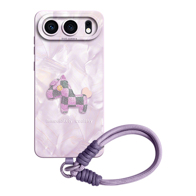 马上发财！洛可可小马液态硅胶壳