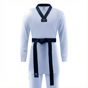KICKING极擎跆拳道竞技道服奥运新规跆拳道服弹力比赛服紧身款