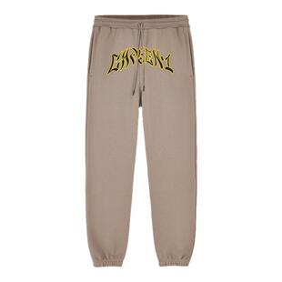 华人青年CHOSEN1卫裤秋冬新款加绒套装情侣潮流宽松休闲棉长裤