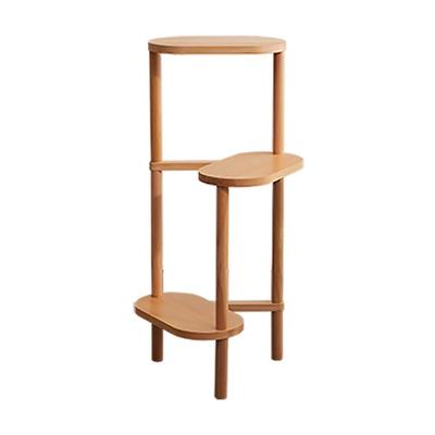 宋氏梵品榉木三层简约花盆架