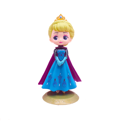 艾莎安娜爱丽丝娃娃情人蛋糕装饰