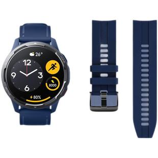 适用小米华米手表color2/S2/S3/4运动watch5硅胶s4sport表带S1pro智能 Amazfit GTR4/3智能GTS4/3/2秋冬bip5