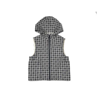 RBIGX瑞比克童装秋季新款男童潮流百搭设计感花版连帽马甲