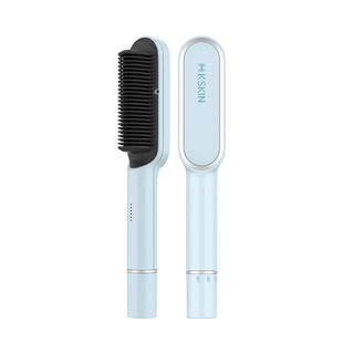 金稻直发梳负离子不伤发电梳子高颅顶垫发根蓬松神器两用卷发棒