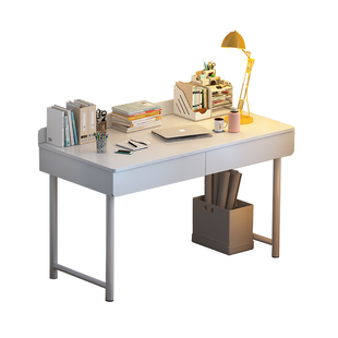 书桌家用女生卧室化妆桌子简易出租屋靠墙梳妆台工作台台式电脑桌