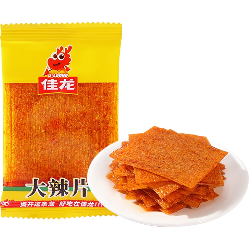 佳龙辣条散称大辣片20g*10包