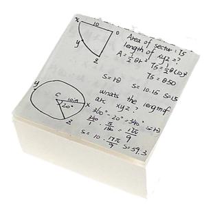 超厚草稿便签空白原木色无印平替小方砖记事草稿纸无印平替小方砖巨厚记事册便签空白草稿纸可撕正方形便条纸