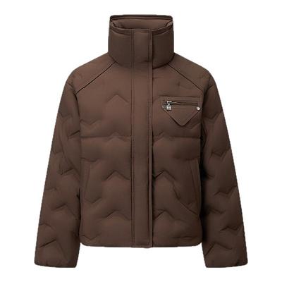 2025新款短款羽绒服90鸭绒黑色