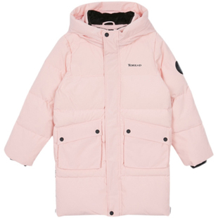 探路者儿童羽绒服2019秋冬户外女童舒适防风94071运动男款女款