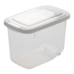 茶花米桶家用防虫防潮密封米箱装大米收纳盒食品级面桶面粉储存罐