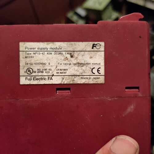 【请询价】NP1S42FUJI富士PLC电源模块