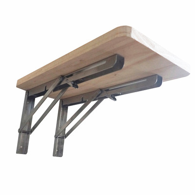 竖装折叠桌子实木挂墙桌仙女星