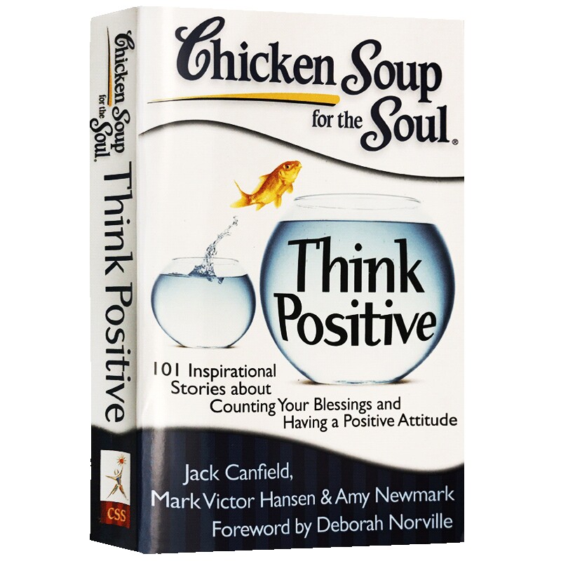心灵鸡汤 Chicken Soup for the Soul Think Positive 英文原版  励志经典心灵成长读物书籍 杰克坎菲尔德 英文版进口原版英语书