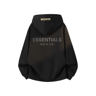 ESSENTIALS官网复线连帽卫衣男女情侣款秋冬美式休闲运动潮牌帽衫