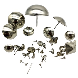 3到50毫米白镍泡钉银色铜钉不锈钢色泡钉沙发泡钉装饰大泡钉现货