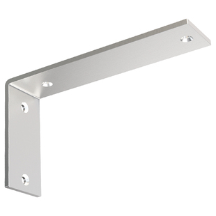 304不锈钢直角三角支架L型90度置物架墙上支撑托架层板托加厚6mm