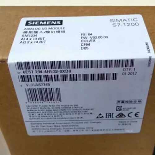 议价西门子6ES72344HE320XB0S71200模拟量输模块6ES7234-4HE32-0X