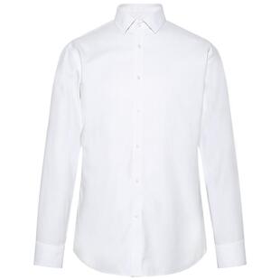 [免烫高支牛津纺]利郎官方长袖衬衫男士2025春秋商务抗皱男款衬衣