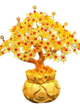 发财树摆件招财办公室客厅家居