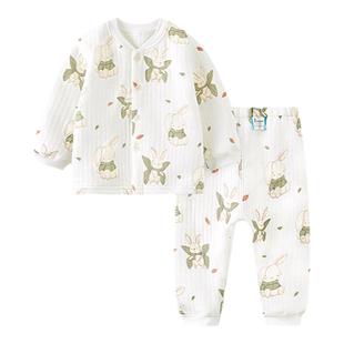 童泰宝宝秋衣套装秋冬季纯棉保暖婴儿衣服儿童内衣男女童秋裤睡衣