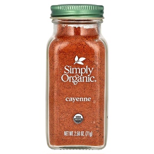 卡宴辣椒粉美国Simply Organic纯天然无添加cayenne pepper可冲饮