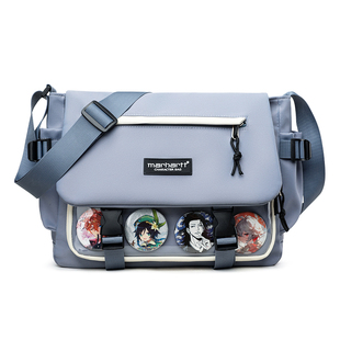 小学生补习包儿童斜挎包中大童初中生工装书包补课外出单肩包男孩