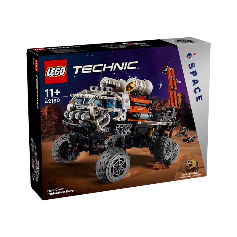 【3月新品】LEGO乐高机械42180火星载人探测车益智积木玩具成人