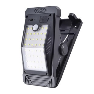 太阳能户外灯庭院灯围栏夹子灯家用防水壁灯人体感应超亮照明路灯