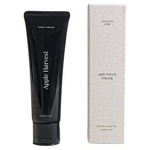 荒朴ROUGH&RAW CO香氛护手霜苹果丰收清爽润肤持久留香便携小黑管