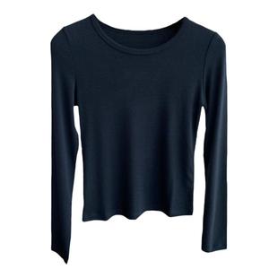 AMR UU◆口碑款 高品质天丝羊毛打底衫保暖舒适长袖T恤女秋冬新款