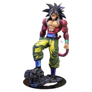 大号漫画色孙悟空 七龙珠祖国优质版手办超大摆件超级赛亚人4超四