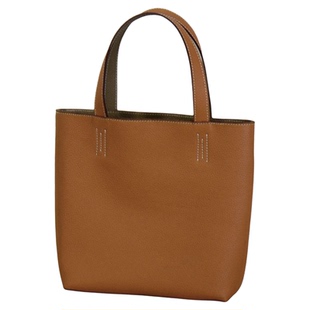 包包女新款2025真皮托特包双面头层牛皮女包日式通勤包手拎手提包