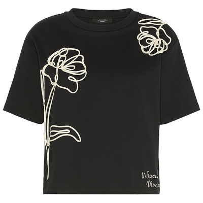 【秋冬新降】Weekend MaxMara 26女装棉质宽松短袖T恤5976056106