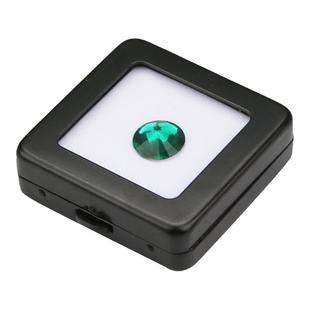 珠宝收纳盒戒面裸石盒港式按扣不锈钢宝石盒子彩宝盒钻石展示盒子