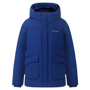 波司登2025冬季新款儿童运动羽绒服男女童加厚保暖外套亲子装