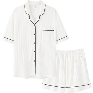 2025夏季新款冰雪丝短袖短裤韩版仿真丝绸性感休闲纯色两件套装女