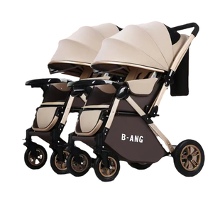 双胞胎推车可拆分双向推行可坐可躺轻便一键折叠新生儿宝宝减震好